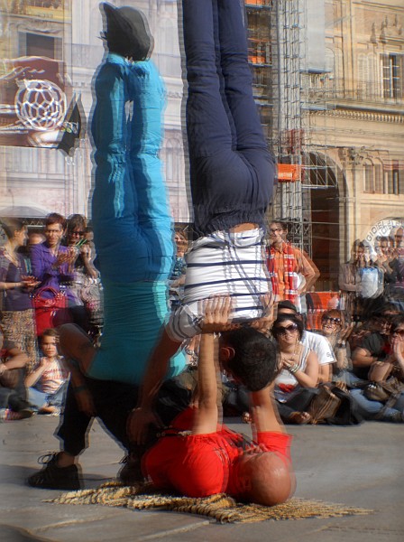 Equilibrio - Foto 3D :: Buskers Pirata Bologna 2010