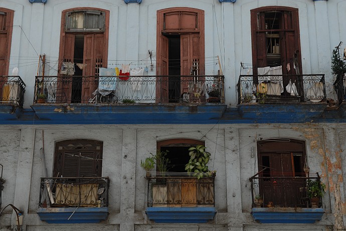 Balconi - Fotografia della Havana - Cuba 2010