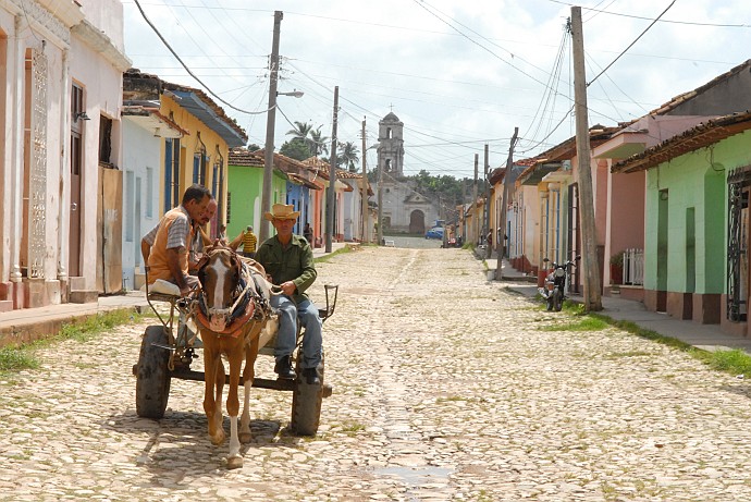 Carro - Fotografia di Trinidad - Cuba 2010