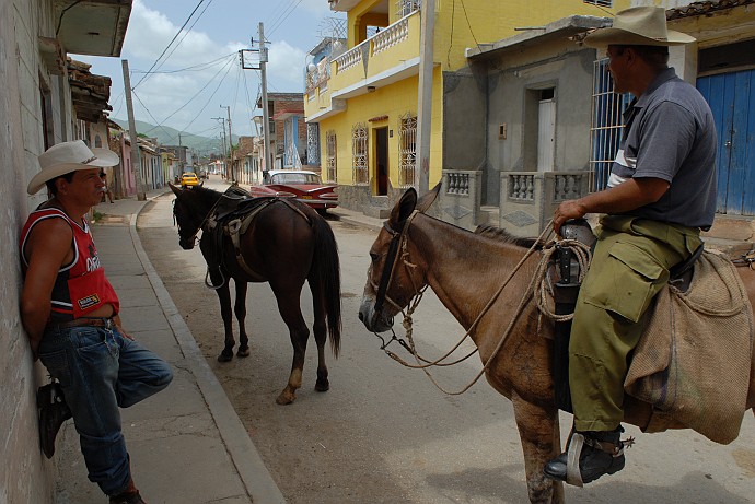 Cavallieri - Fotografia di Trinidad - Cuba 2010