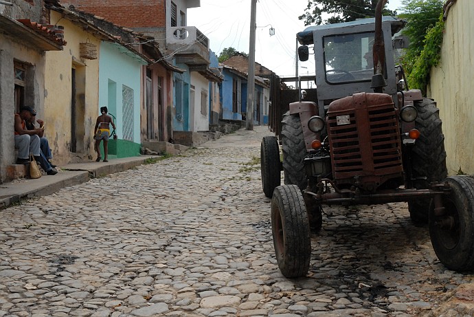 Trattore - Fotografia di Trinidad - Cuba 2010