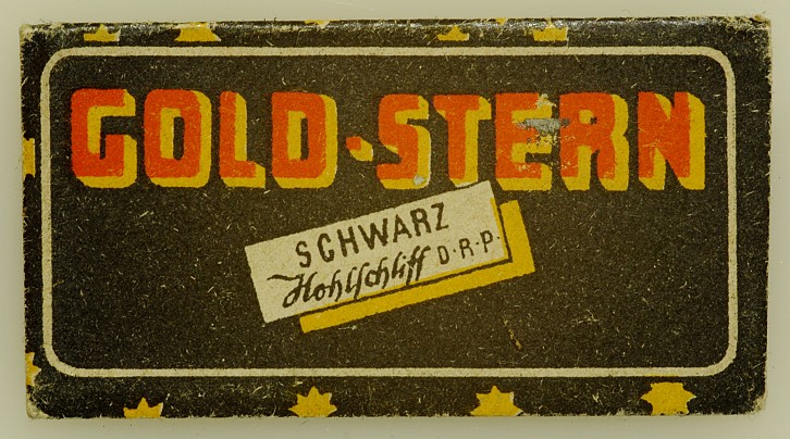 Lametta Gold-Stern Schwarz