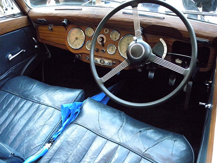 Austin Healey interno :: La Mille Miglia 2010 - Auto d'epoca