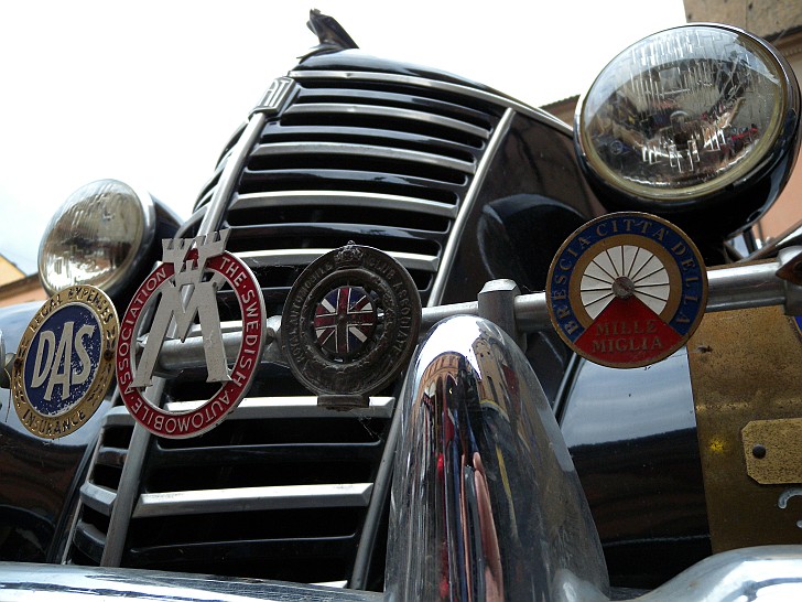 Fiat frontale :: La Mille Miglia 2010 - Auto d'epoca