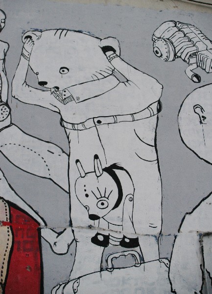 Orso - Murales di Bologna