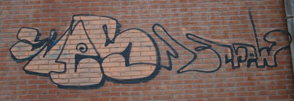 Scritta sui mattoni - Murales di Bologna